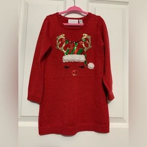 Toddler Girl 3T Christmas Sweater Dress